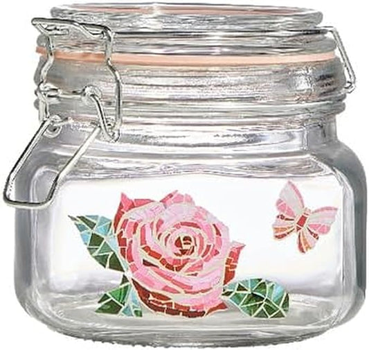 Dolly Parton Preserving Clamp Jar, 16.9 oz (500ml), Pink