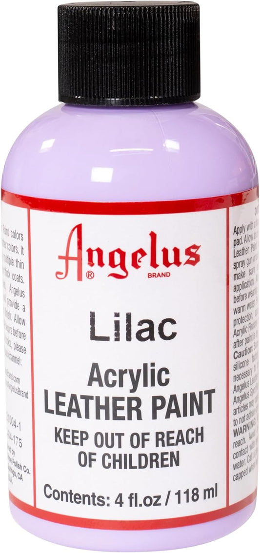 Angelus Acrylic Leather Paint, 4 Fl Oz (Pack of 1), Lilac