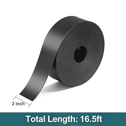 16.5FT Heat Shrink Tape, Electric Heat Tape Shrink Wrap Roll for Electrical Cables, Wires, Pipes, Adhesive Activates Upon Heating Melts and Seals (Width: 2 inches)