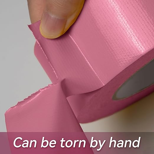 Reniteco Pink Duct Tape- 2 inches x 45 Yards, Heavy Duty Duct Tape, Waterproof, Resistant, NO-Residue, UV Blocking, Pack of 1