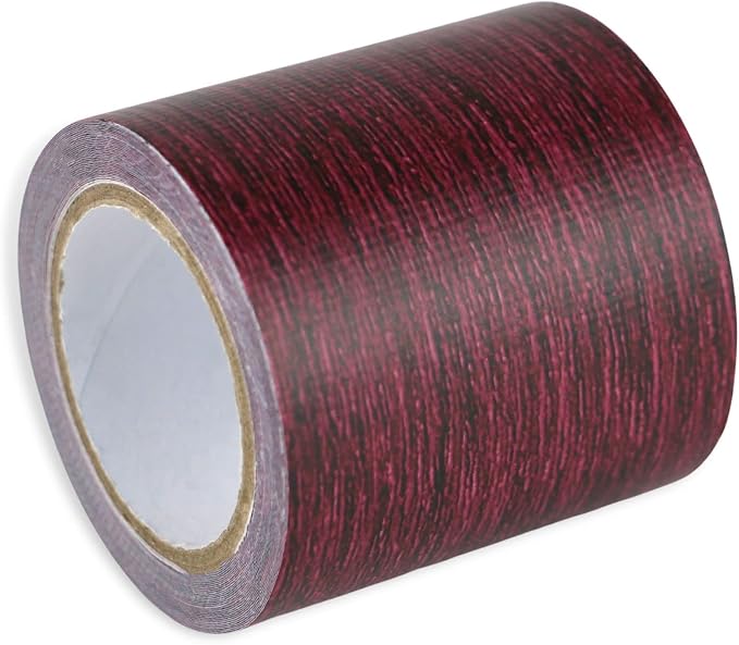 FindTape Artificial Wood & Leather Tape: 2-1/4 in. x 15 ft. (Dark Mahogany)