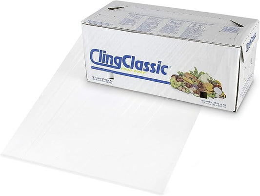 SealWrap ZipSafe 30510400 Cutterbox Film, 18" x 2000', Clear, Pack of 1