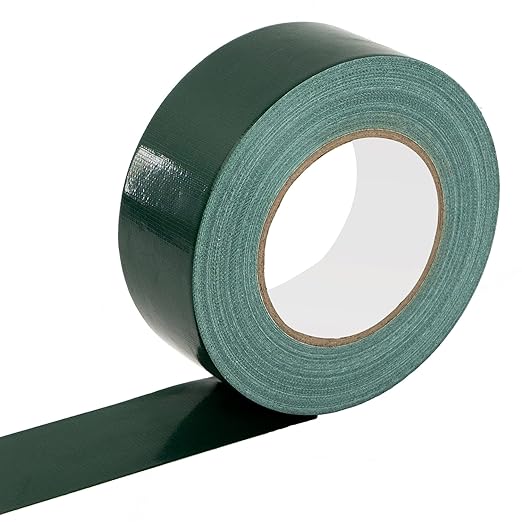 Reniteco Dark Green Duct Tape- 2 inches x 45 Yards, Waterproof & All-Weather, No Residue, UV Resistant, Heavy Duty for Car, Home & Outdoor Repairs, 1 Roll