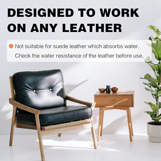 Leather Recoloring Balm, Color Restorer Conditioner, Leather Dye for Furniture, Couch Paint and Repair, Scratch Remover, Leather Color for Couches, Leather Repair Kits