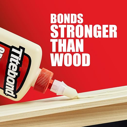 Titebond Original Wood Glue ProJug 2.15 Gal. – Professional-Grade Adhesive for Woodworking, Hardboard, Particleboard, Leather & Cloth, Great Sandability, Easy Water Cleanup – 50609