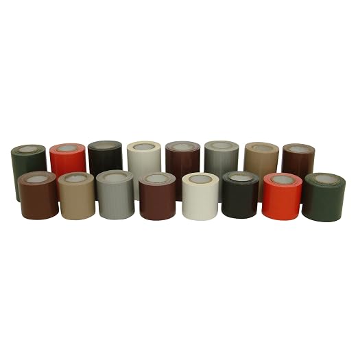 J.V. Converting JVCC Patch & Repair Tape for Leather and Vinyl Surfaces, 3 in. (72mm Actual) x 15 ft. (Brown)