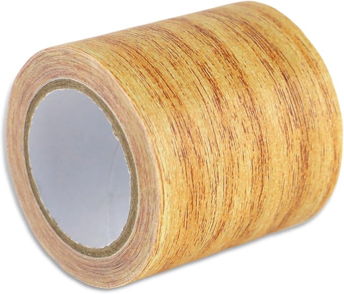 FindTape Artificial Wood & Leather Tape: 2-1/4 in. x 15 ft. (Dark Mahogany)