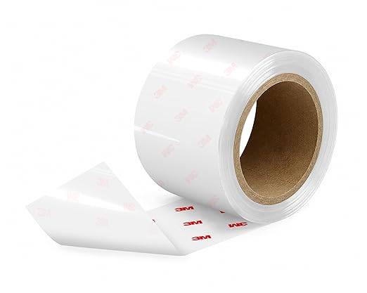 3M Clear High Gloss Finish Headlight Repair Crack Sealing 2 Inches x 48 Inches Vinyl Tape Roll