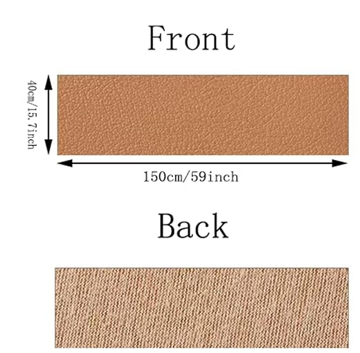 PXBBZDQ Leather Repair Tape 15.7"×59" Self Adhesive Leather Repair Patch for Car Seat,Sofas,Couches,Furniture