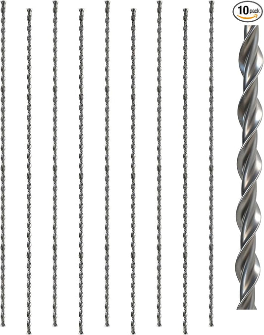 Wall Repair Helical Stitching Tie, 10 Pack, 304 Stainless Steel, Suitable for Repairing Cracks in Bricks, Blocks and Stone Masonry
