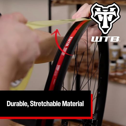 WTB Tubeless Bicycle Rim Tape (45mm x 11m) Easy Tubeless Setup & Airtight Seal, Compatible with All Tubeless Rims | bike-rim-tape