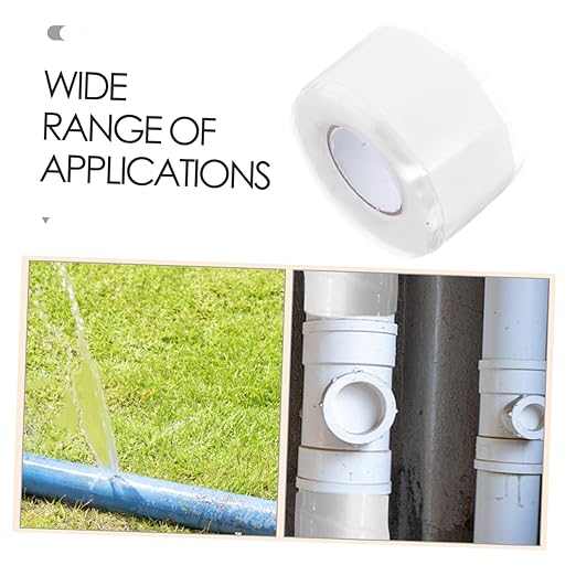 Luxshiny 1roll Convenient Hose Repair Tape Sealant for Pipe Leaks Versatile Strong Adhesive for Household Use -Leak