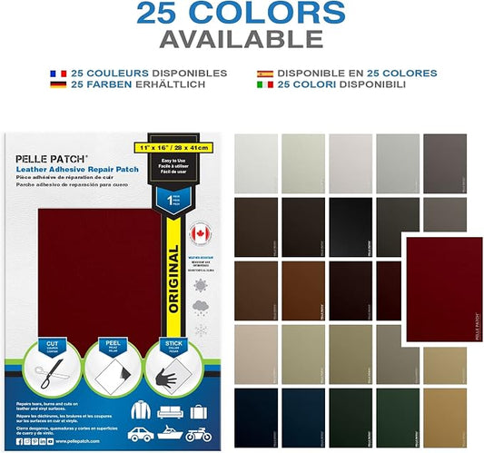 Furniture Repair Tape - 25 Colors Available - Original 11x16 - Red