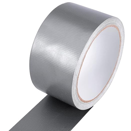 Reniteco Silver Duct Tape- 2 inches x 10 Yards, Waterproof & All-Weather, No Residue, UV Resistant, Heavy Duty for Car, Home & Outdoor Repairs, 1 Roll