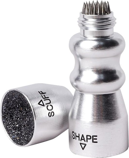 GSE Games & Sports Expert Billiard Pool Cue Tip Tool, Stick Scuffer/Shaper/Aerator/Joint Protector Tool, Billiard Accessories