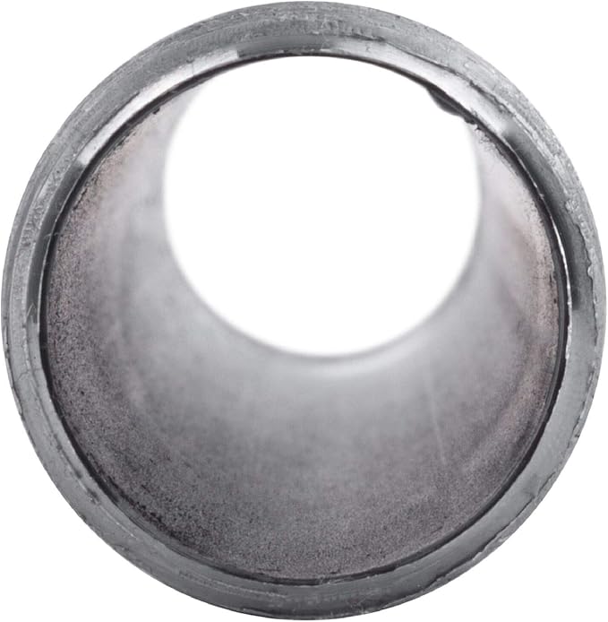 Pipe Decor 1/2” x 1” Malleable Cast Iron Pipe Close Nipple, Industrial Steel Grey Fits Standard Half Inch Black Threaded Pipes Nipples and Fittings, Build Vintage DIY Furniture, 10 Pack