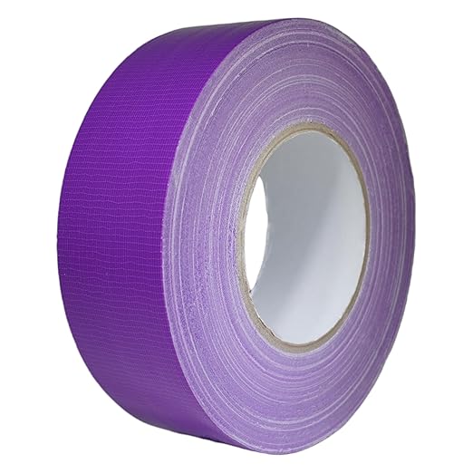 GGR Supplies T.R.U. CDT-36 Industrial Grade Duct Tape. Waterproof and UV Resistant. Multiple Colors Available. 60 Yards. (Purple, 2 in.)