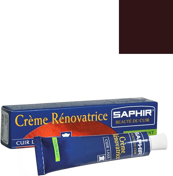 SAPHIR Beauté du Cuir Renovating Cream 25 ml - Professional Leather Repair & Color Restoration Cream