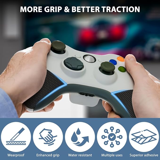 1 Inch x 26 FT Rubber Grip Tape, Black Ultra-Thin Strong Adhesive Anti-Slip for Handles, Home Use, Waterproof Wear-Resistant Heat Resistant Grip Tape, Comfortable in Hands