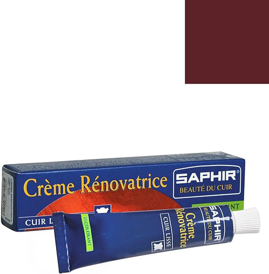 SAPHIR Beauté du Cuir Renovating Cream 25 ml - Professional Leather Repair & Color Restoration Cream