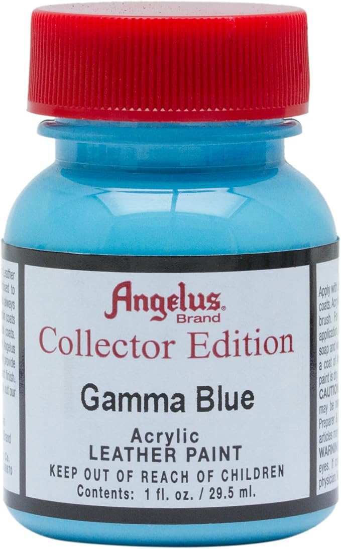 Angelus Collector Leather Paint 1 oz Gamma Blue