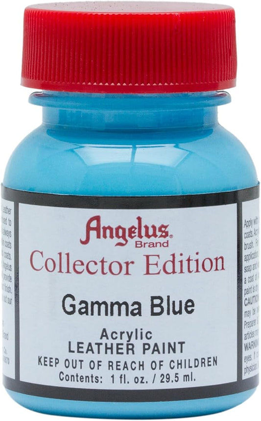 Angelus Collector Leather Paint 1 oz Gamma Blue