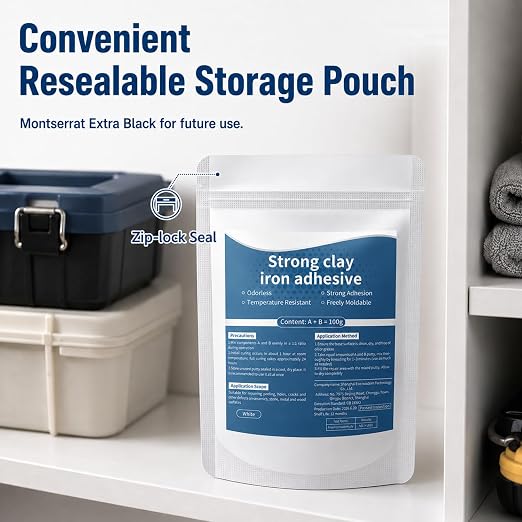 High-Strength Multi-Purpose Repair Clay,Strong Clay Iron Adhesive,High-Strength Multi-Purpose Repair Putty,All Purpose Pool 𝐂lay for Bonding Plastic Metal Ceramic Wood Tile Glass (1Pcs)