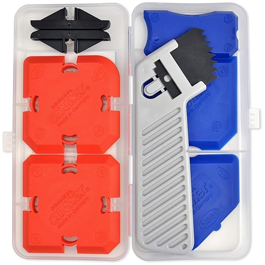 Cramer 40407 Grouting & Silicone Profiling Kit 7- Professional Tool Kit with Sealant Finishing Tools and Caulk Removal Tools
