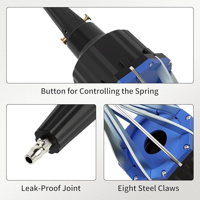 CV Joint Boot Removal Tool, CV Joint Clip Tool 72-130Psi Universal Drive Shaft Expander Pneumatic Joint Boot Expander Air Powered Installation Tool for Cars and Light Commercial