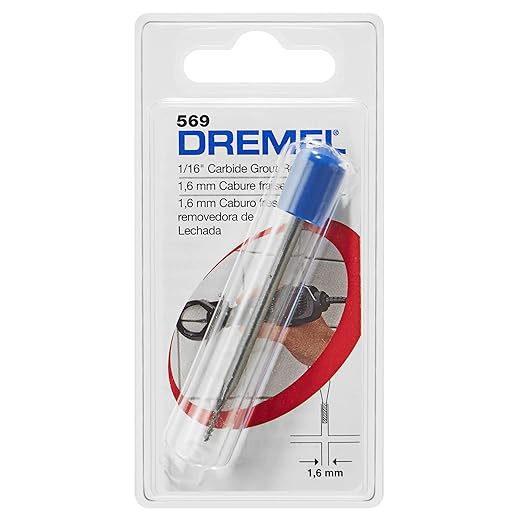 Dremel 569 1/16 in. Grout Removal Bit