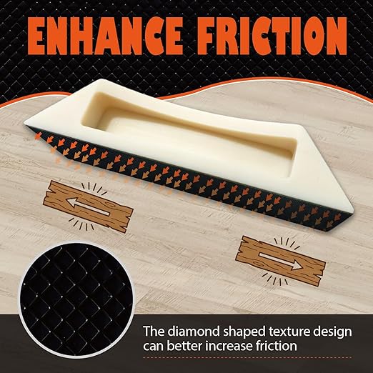 Floor Gap Fixer Tool, Plank Grabber for Vinyl Plank, Laminate, LVP, LVT, Hardwood, Engineered Wood Flooring Repair (Including Rubber Hammer)