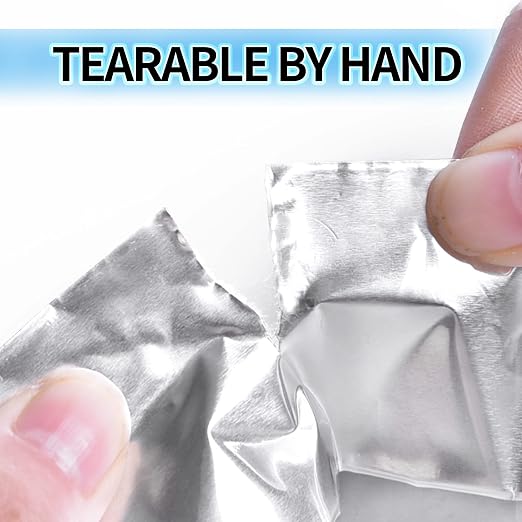 TAPEBEAR Aluminum Foil Heat Shield Tape 2inch x 65Yards, Aluminized Fiberglass Cool Tape 5.5mil Thick Heat Resistant Tape Thermal Barrier for Air Dryer Vent, HVAC, Heating Unit, Hose and Pipe, 196Ft