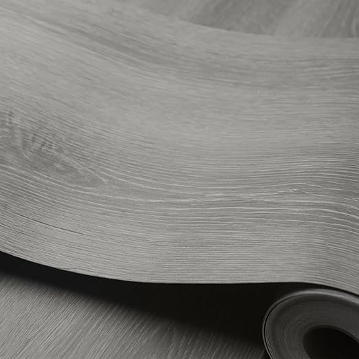 Wood Grain Peel and Stick Floor Tiles – 11.8” Width, Full Roll Length of 394" – Versatile Design for Any Space, Ashline Rustic Self Adhesive Vinyl Flooring, Waterproof and Non-Slip Features