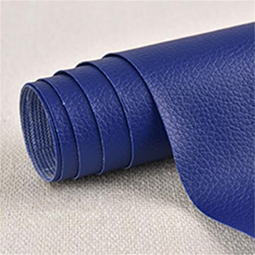 Large Leather Repair Patch for Couches 50 x 137 cm Leather Repair Tape Self,Repair Patch Self Adhesive Waterproof for Couches, Furniture, Kitchen Cabinets, Car Seats Royal Blue 1