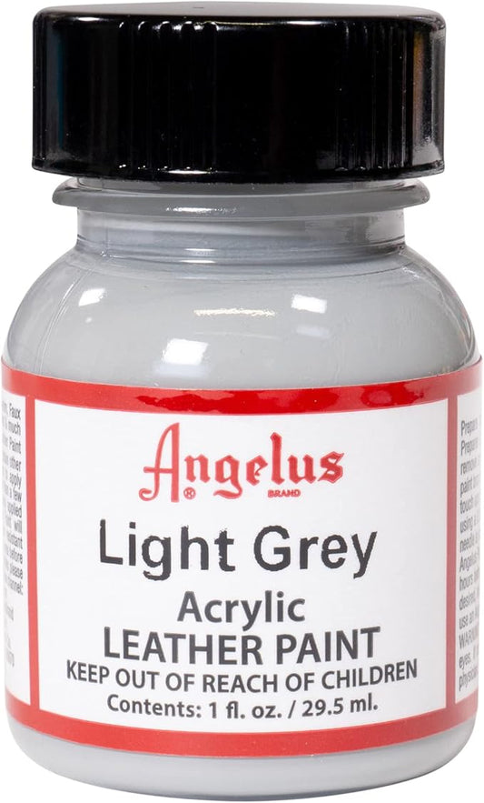 Angelus® Acrylic Leather Paint, Light Gray 1Fl Oz