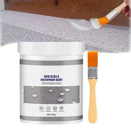 Waterproof Anti-Leakage Agent, Super Invisible Waterproof Transparent Anti-Leaking Insulation Sealant, Multi-Surface Leak Repair Coating Strong Bonding Sealant (30ml)