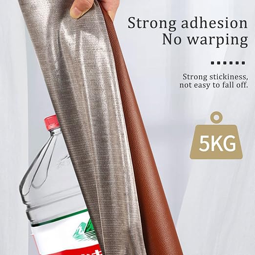 Large Leather Repair Patch for Couches 50 x 137 cm Leather Repair Tape Self,Repair Patch Self Adhesive Waterproof for Couches, Furniture, Kitchen Cabinets, Car Seats Dark Green 2