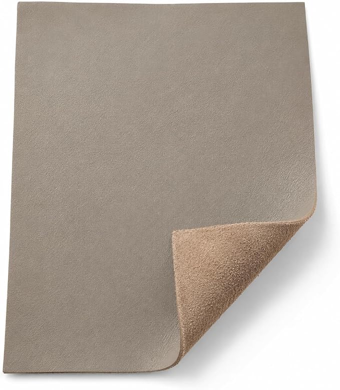 REED Leather HIDES - Cow Skins (10 Square Foot, Taupe) | Arts and Crafts