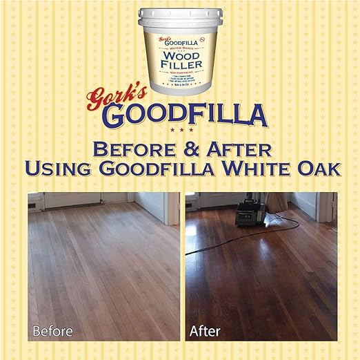 Goodfilla Walnut, 8 oz, Wood and Grain Filler, Stainable, Tintable, Sandable, Zero Waste, Non-Toxic, USA Made