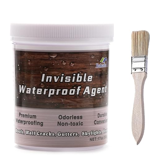 Invisible Waterproof Agent, Transparent Coating, Insulating Sealant, Anti-Leakage Adhesive for Repairing Leaks - 17oz/500g