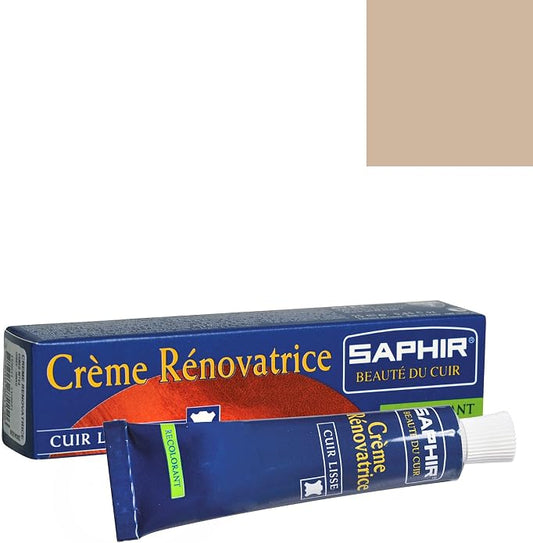 SAPHIR Beauté du Cuir Renovating Cream 25 ml - Professional Leather Repair & Color Restoration Cream