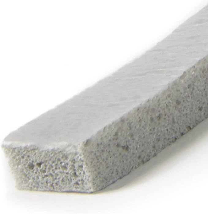 Frost King Vinyl Foam Tape - Closed Cell - Moderate Compression, 3/8" W, 3/16" Thick, 17' L, Grey