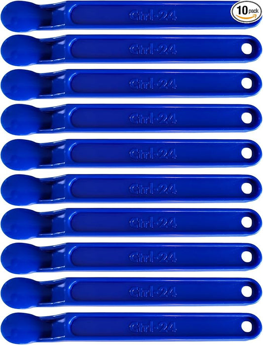Sticker & Label Remover Tool - Plastic Peelers for Plastic, Glass & Wood – Adhesive, Decal, Price Tag, Glue & Paint Removal – Ergonomic Non-Slip Scraper for Crafts, DIY & Home Use (10)