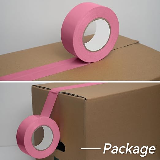 Reniteco Pink Duct Tape- 2 inches x 10 Yards, Waterproof & All-Weather, No Residue, UV Resistant, Heavy Duty for Car, Home & Outdoor Repairs, 1 Roll