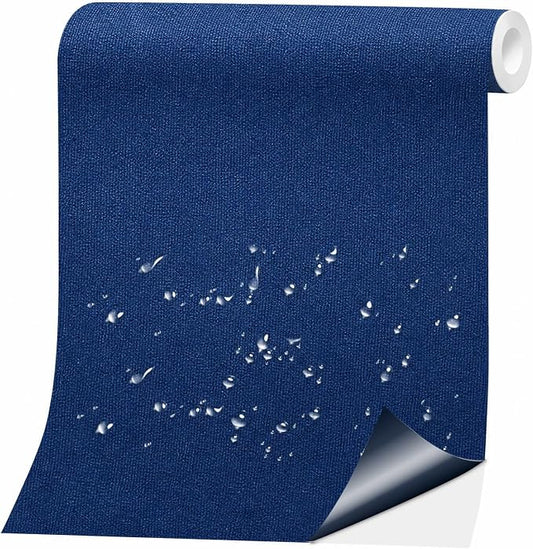 Canvas Repair Tape, Heavy Duty Waterproof Self-Adhesive Fabric Repair Patch for Tent, Sofa, Boat Covers, Chairs, Awning & Camping Outdoor Gear, 12"x59", RoyalBlue
