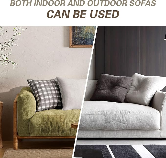 Fine Linen Repair Patches, Self-Adhesive Fabric Patches, 8X11 inch 2 PCS, Multi Color, Can be Used for Sofa，Chair,Curtain Repair(Dark Grey,8" x 11"-2PCS)