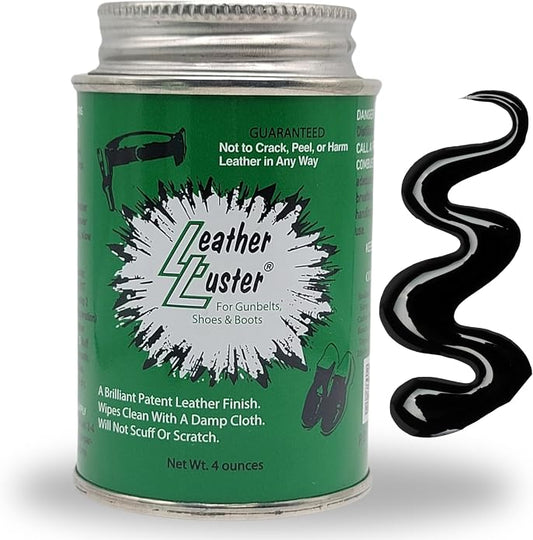 Leather Luster Patent Leather Polish, Cleaner and Conditioner | Made in the USA