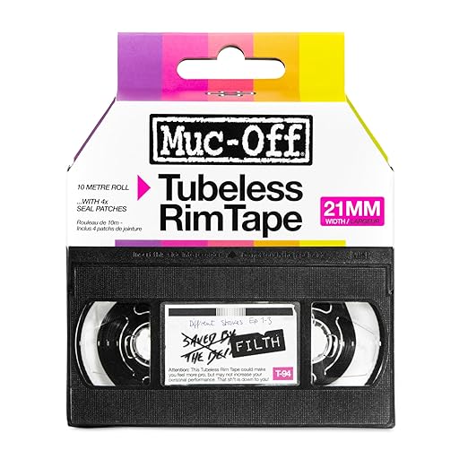 Muc-Off Rim Tape 10m Roll - 21mm (Boxed)