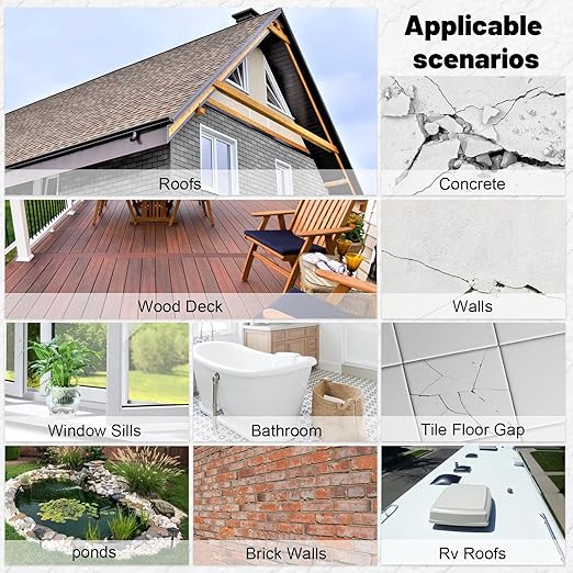 Invisible Waterproof Agent,Transparent Waterproof Coating,Polyurethane Coating for Roofs, Walls, Bathroom, Shower, Window Sills, Indoor & Outdoor(17Fl OZ)