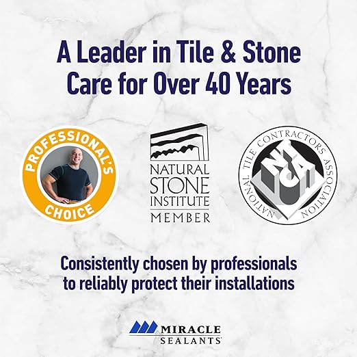 Miracle Sealants 511 Seal & Enhance Premium Enhancing Sealer for Stone & Tile, Pint, 6 Pack